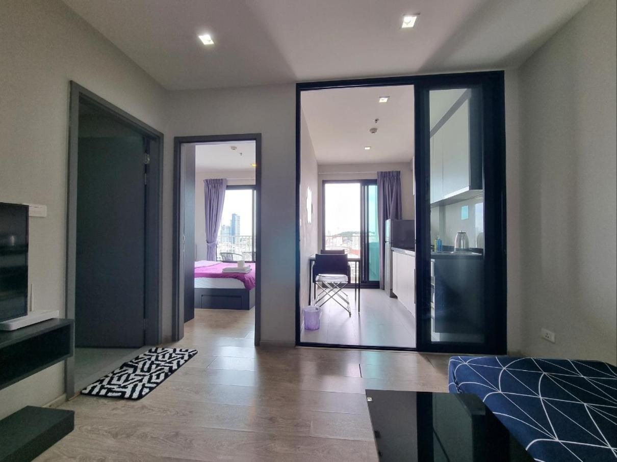 The Base Condo Center Of Pattaya Rooftop Swimming Pool Exterior foto